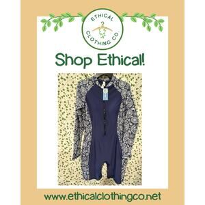 Halcurt Paisley Print One-piece Long Sleeve Swimsuit